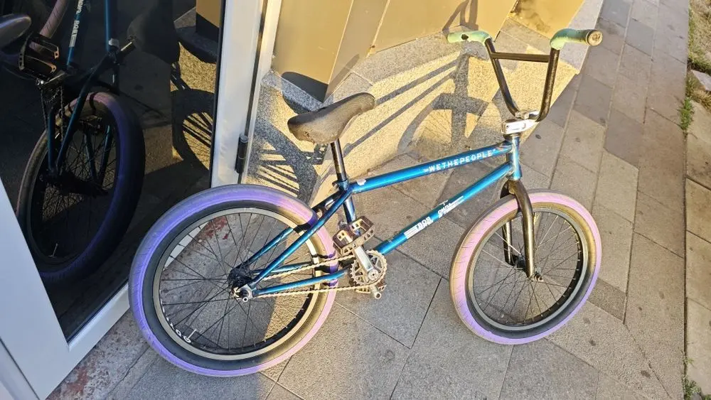 Bmx кастом полностью обслужен всё живое
