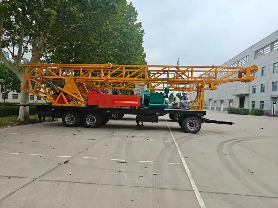Буровая установка SPT-900SE (900м) — Мощная и мобильная.