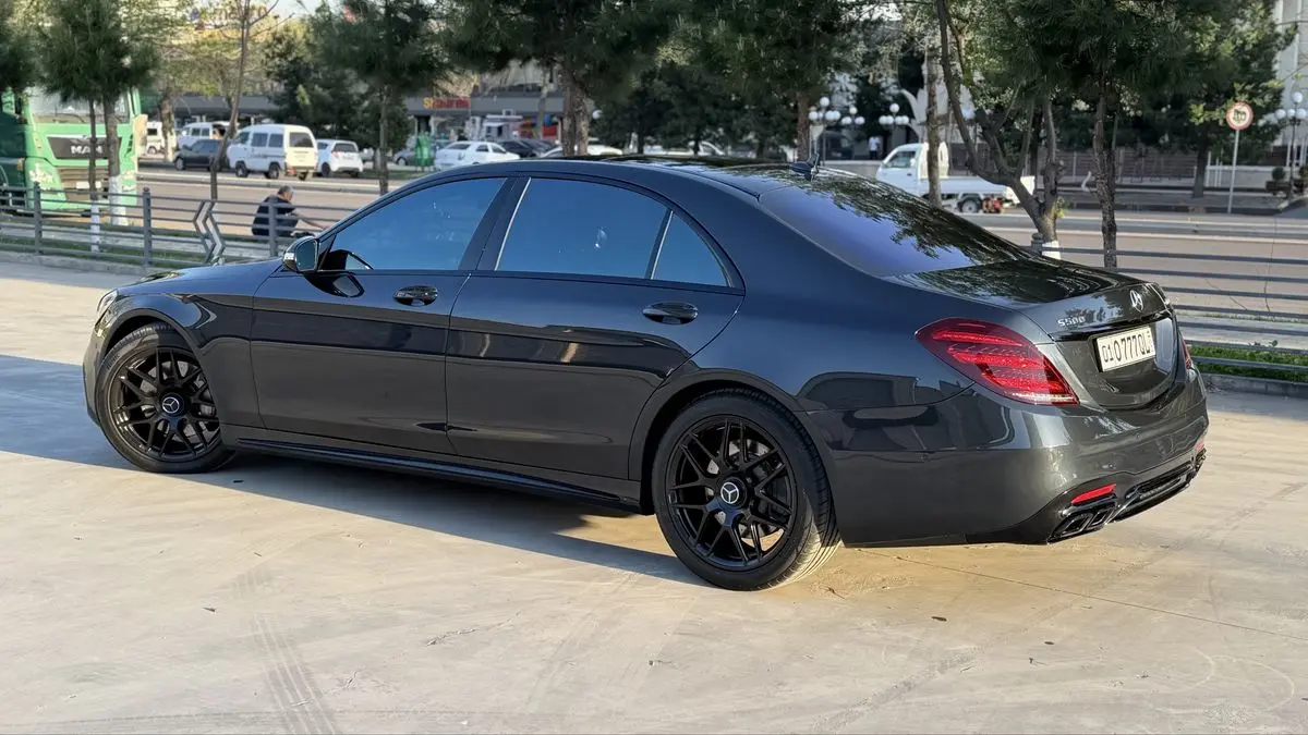 Mercedes-Benz w222 s500 4matic avtomobilida transfer xizmatlari !