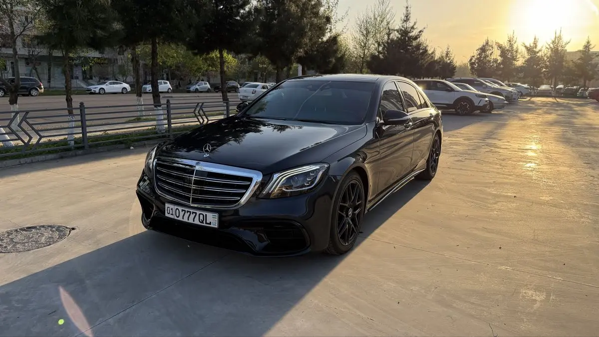 Mercedes-Benz w222 s500 4matic avtomobilida transfer xizmatlari !
