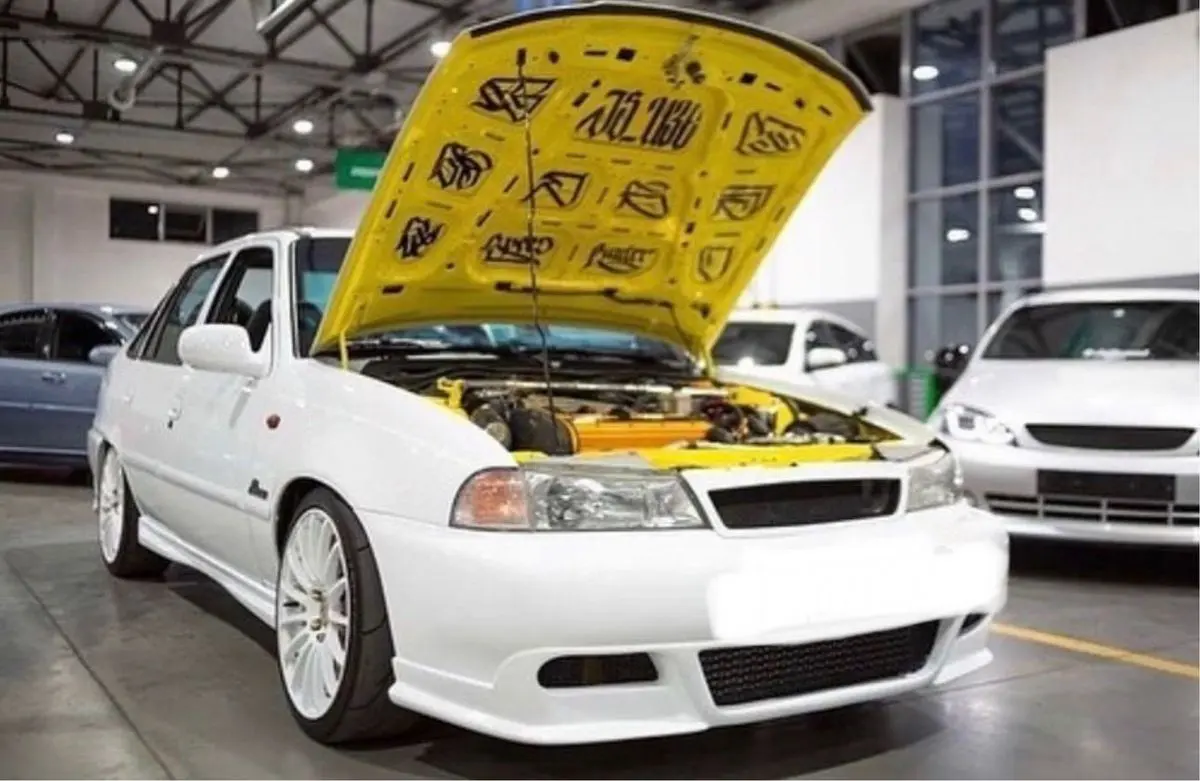 Nexia 1 bn turbo sport car qilingan