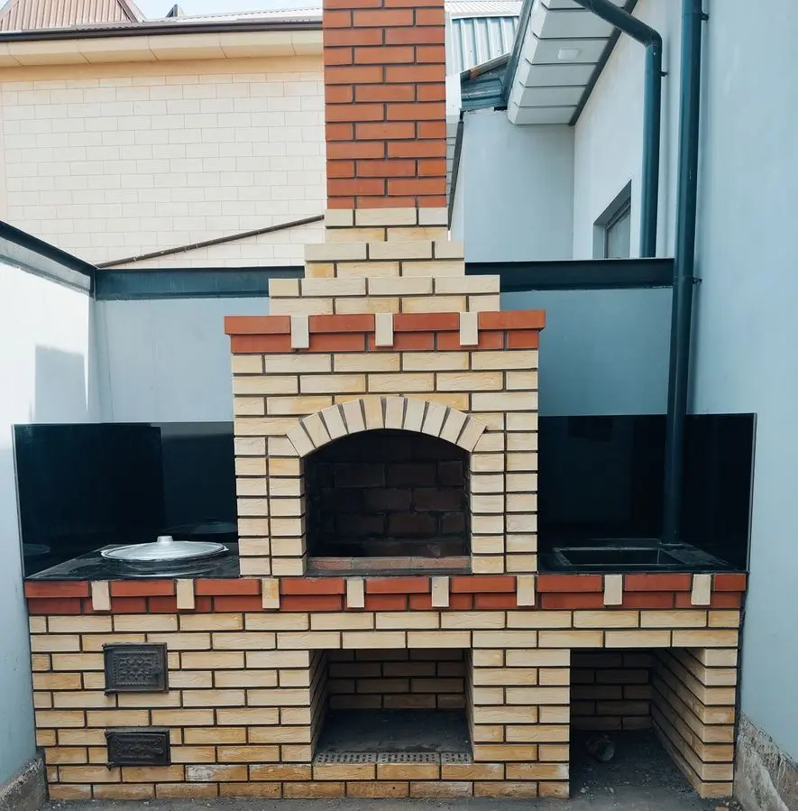 барбекю мангал летня кухна