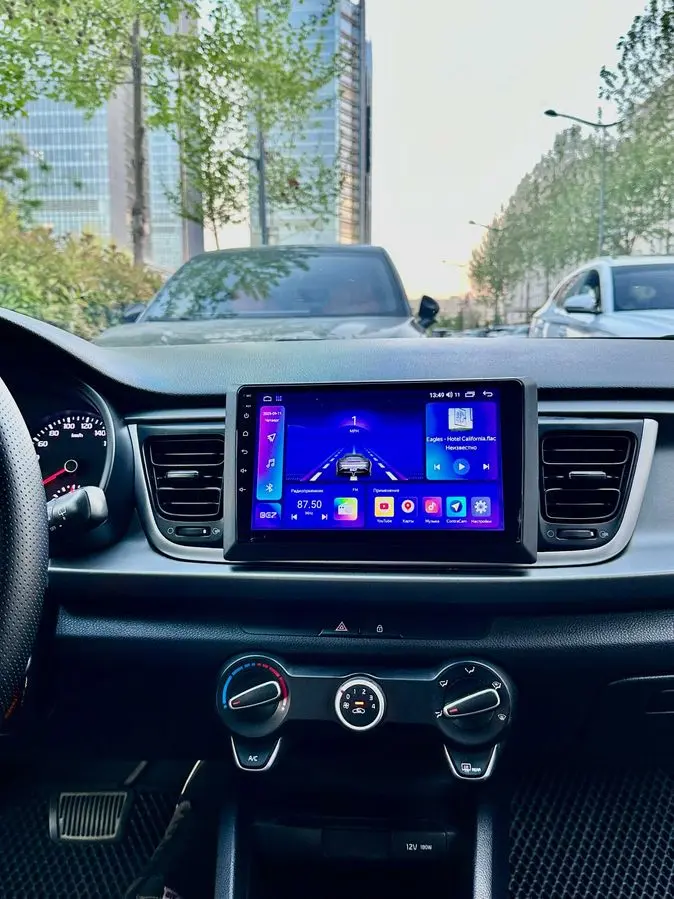 Продается Kia Rio 2018г, цвет Синий Дымчатый (Smoky Blue)