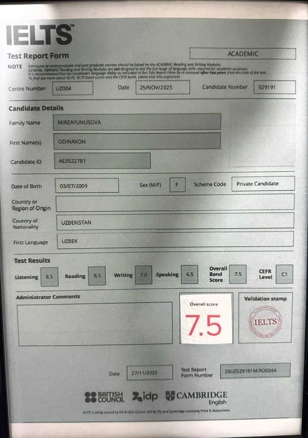 Ielts, General English, Cefr, Speaking