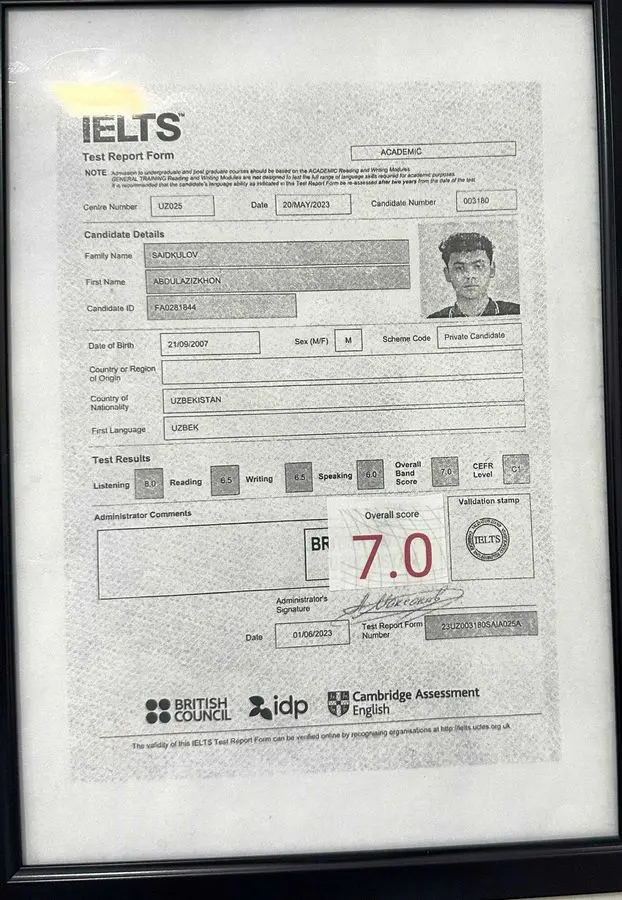 Ielts, General English, Cefr, Speaking