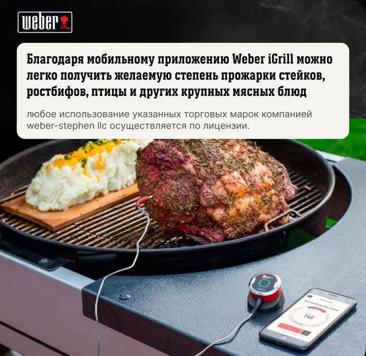 Цифровой Термометр Weber igrill mini для гриля