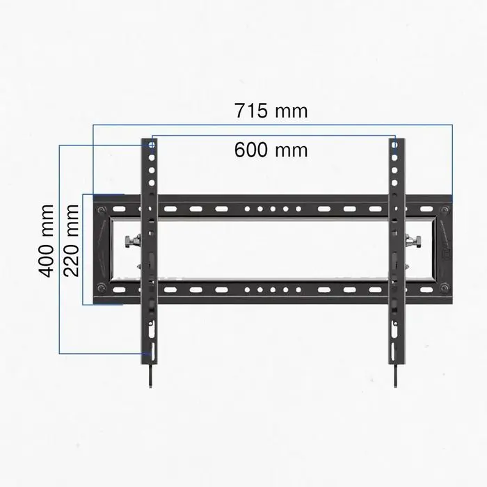 TV uchun kronshteyn diagonali 65