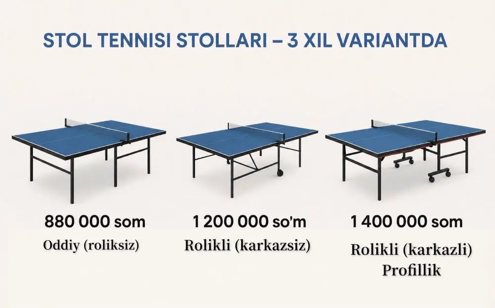 Tennis Stol Теннис стол Новый