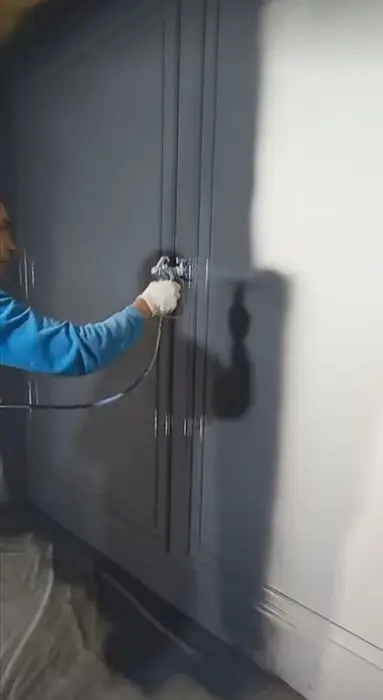 По краска на дрова и дома офис тоже идеальный будет