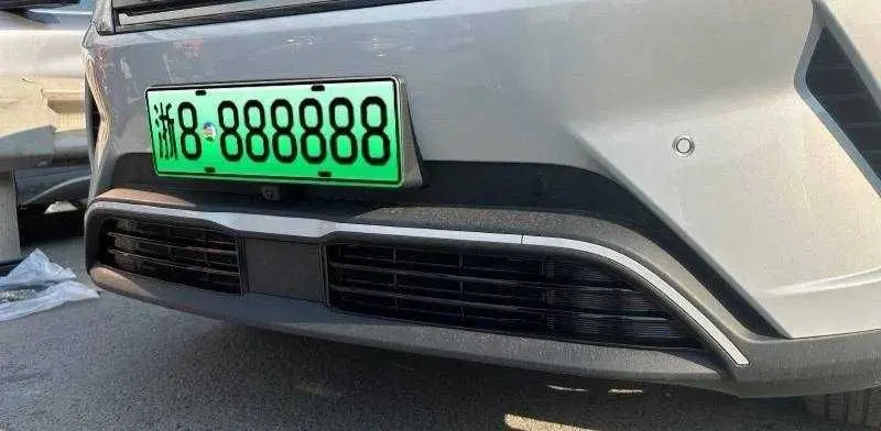 Накладка сеточная на бампер BYD Yuan Up 2025 Smart