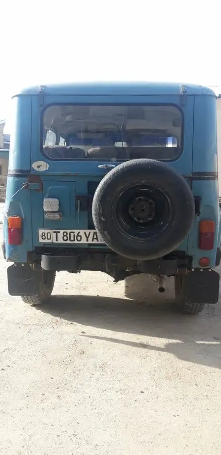 Уаз 31514 голубой