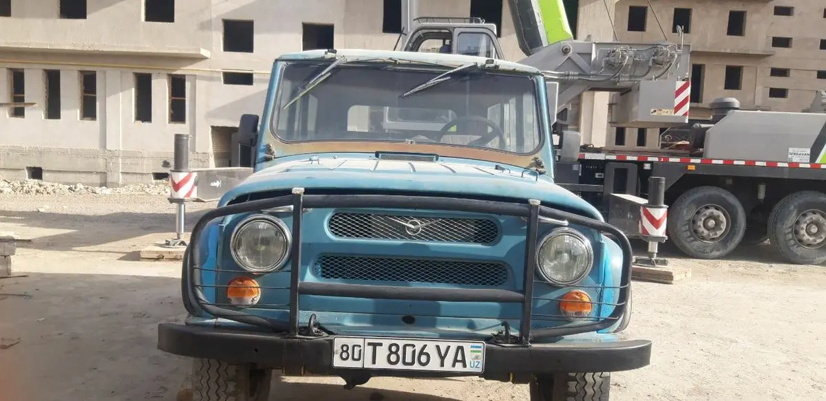Уаз 31514 голубой