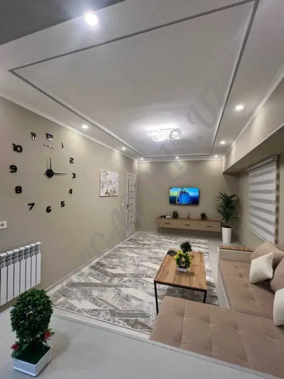 Чиланзар - 7 кв 1/1/4 блк 2х6 42 м2 Евроремонт, с мебелью и техникой