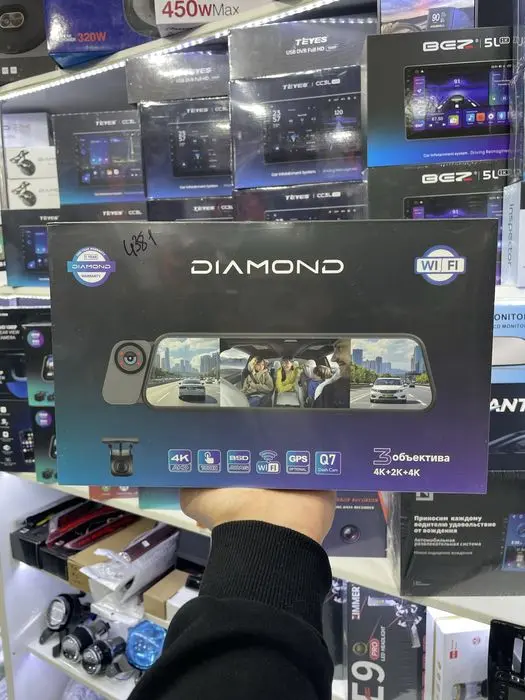 Регистратор Diamond 4k 3в1