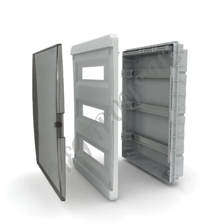 Пластиковые распределительные щиты на 6, 8, 12, 18, 24, 36, 54 модулей IP41 Tekfor