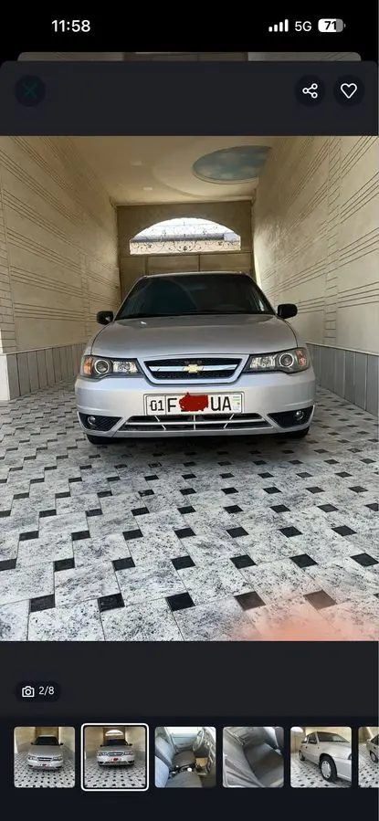 Nexia2 xooati zor remont kerak emas