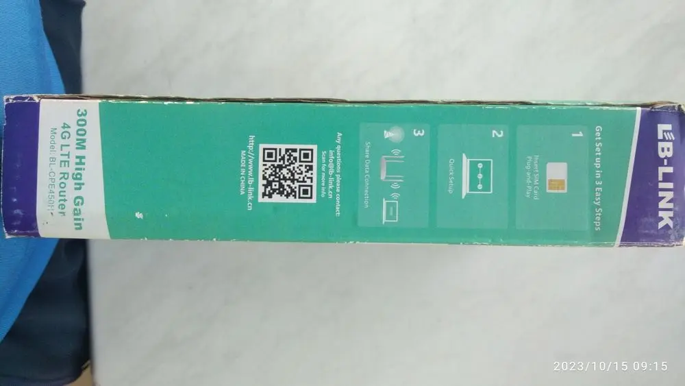 Wi fi router 4G  ( LB LINK )