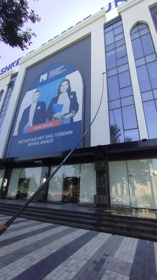 Fasad moyka .Oyna va xar xil turdagi fasadlarni yuvish xizmati
