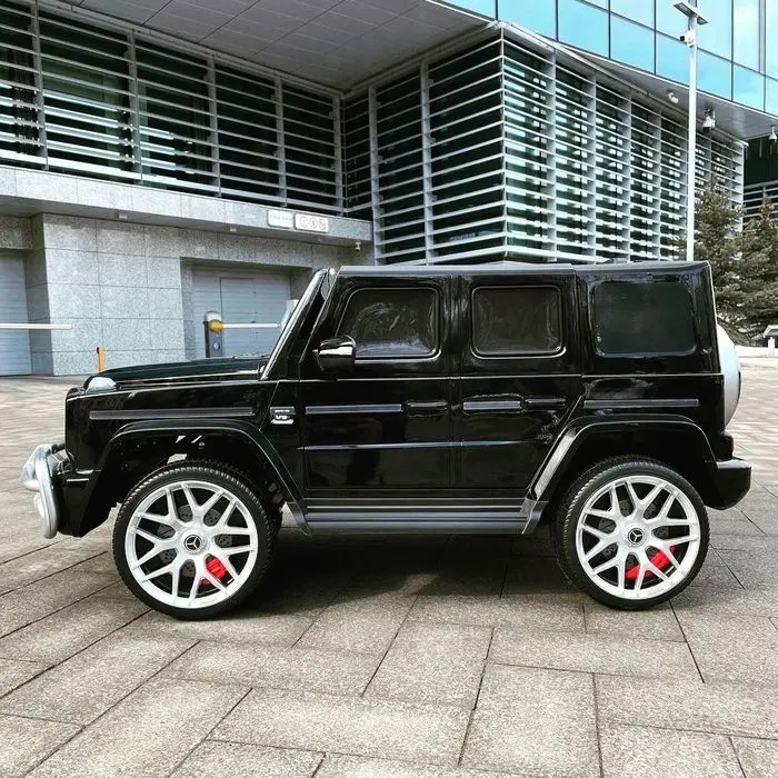 Большой и крепкий Гелик, детская машина электромобиль Mercedes 24V